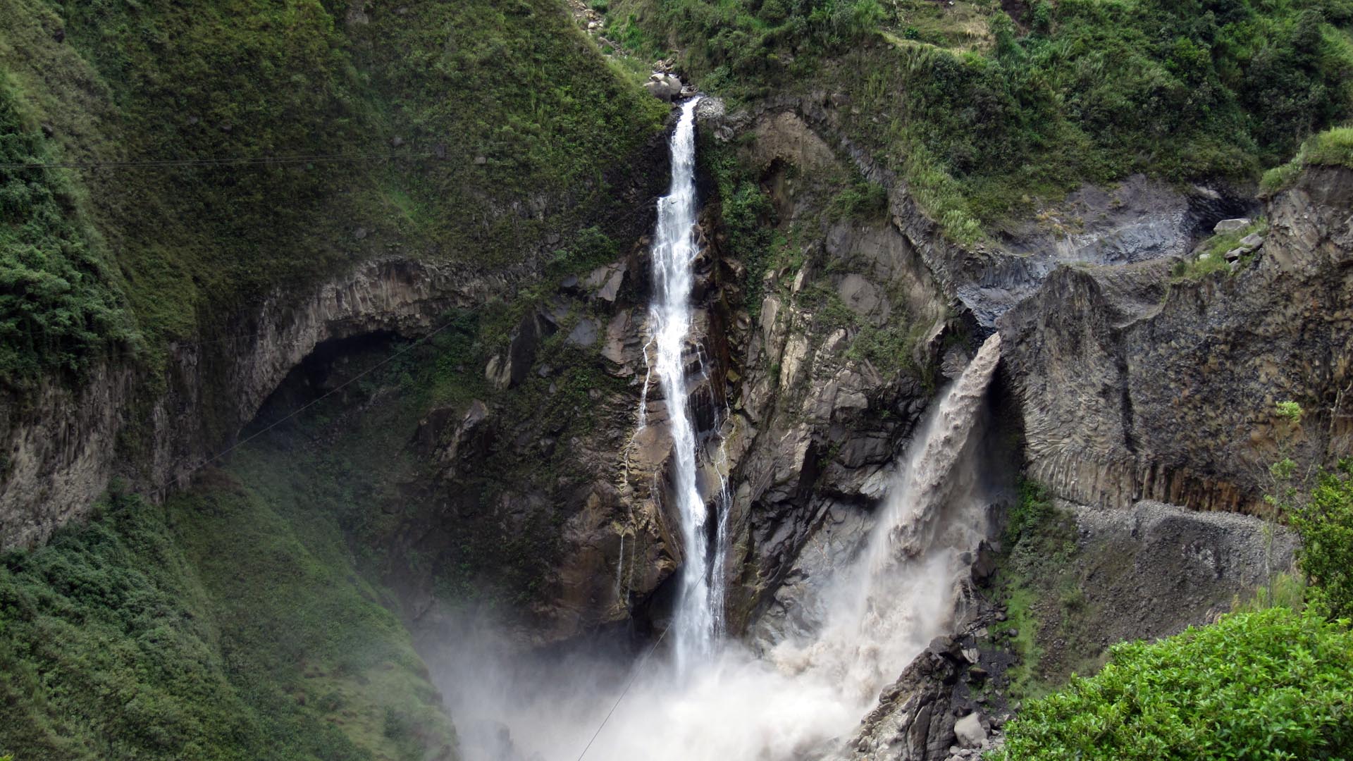 Baños - Wasserfallroute